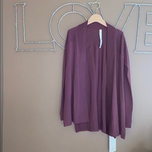 Lululemon blissful zen side split sweater